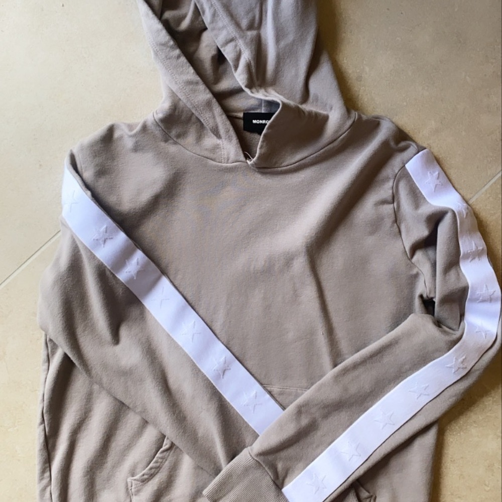 Monrow star hoodie Clearance